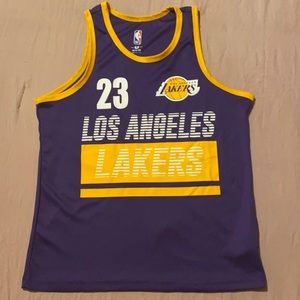NBA youth Lebron James LA Lakers Jersey.